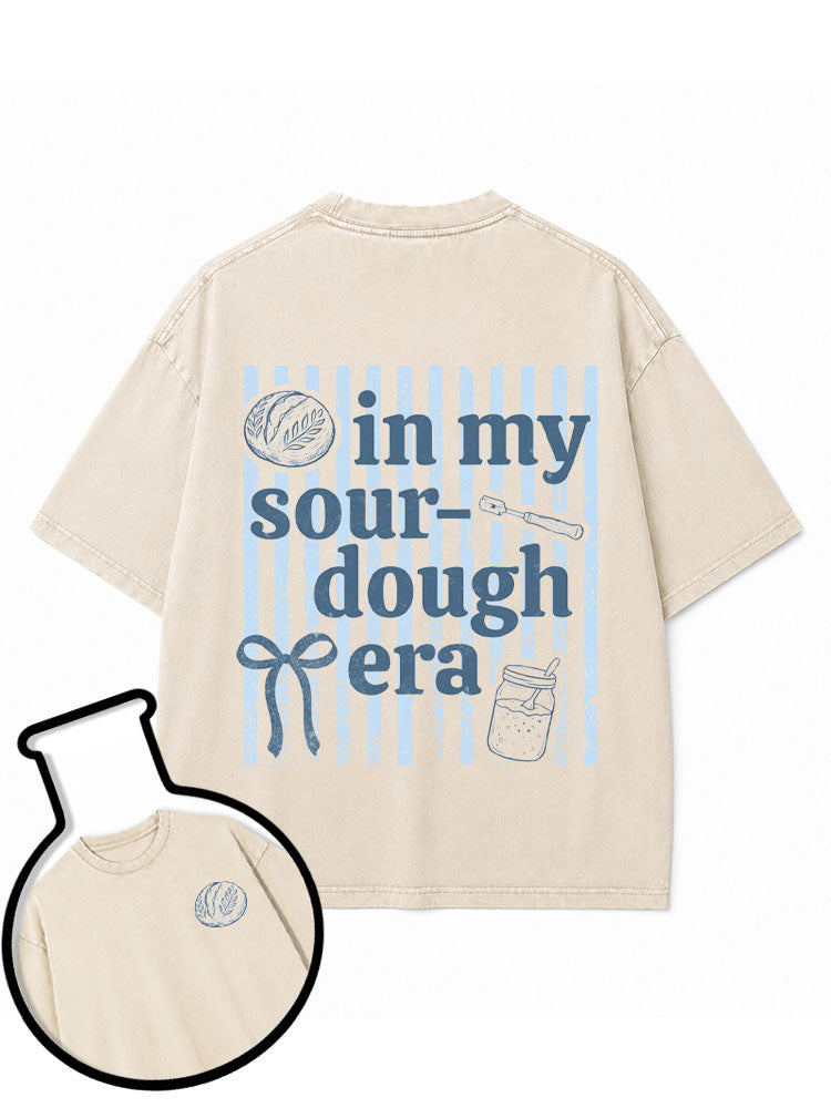 In My Sourdough Era Washed T-Shirt