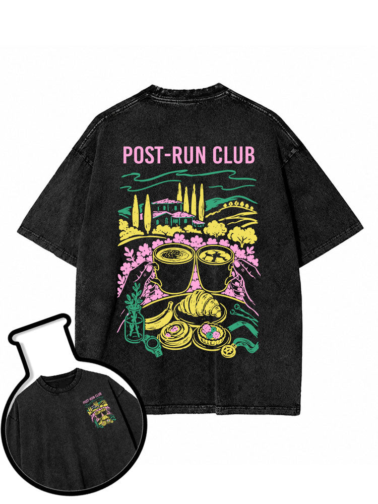 Post Run Club Washed T-Shirt