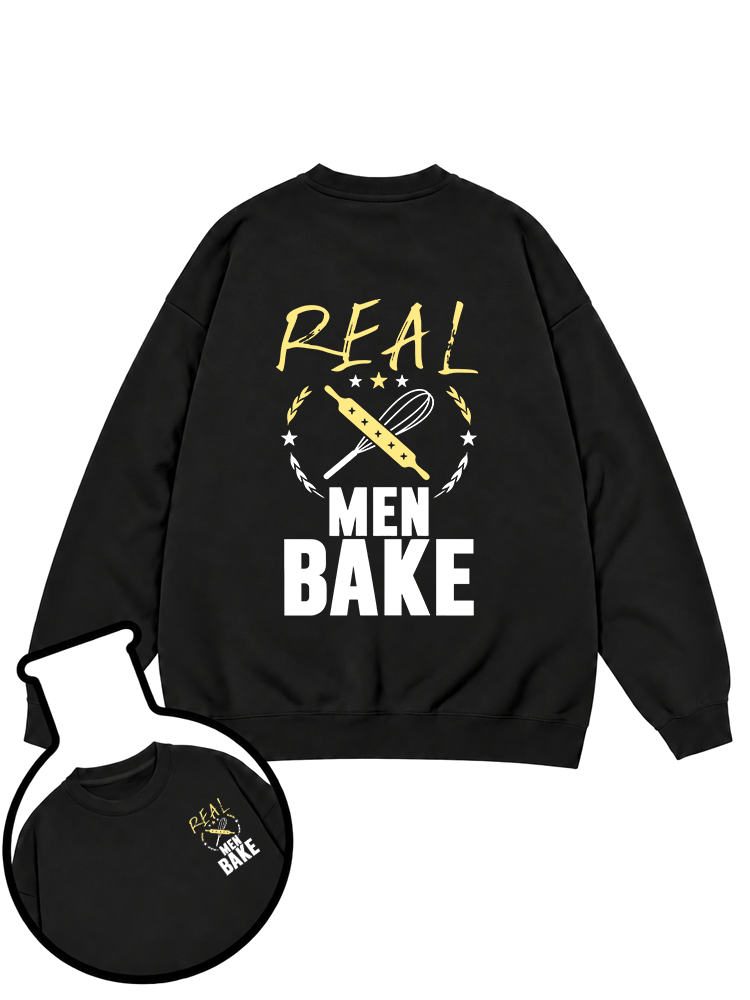 Real Men Bake Sweatshirt