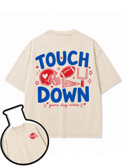 TOUCH DOWN Washed T-Shirt