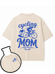 cycling MOM Washed T-Shirt