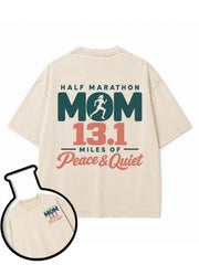 HALF MARATHON MOM 13.1 Washed T-Shirt