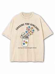 Chasing The Sunlight Washed T-Shirt