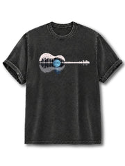 Nature Guitar Washed T-Shirt