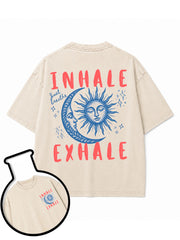 INHALE EXHALE Washed T-Shirt