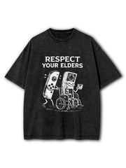 Respect Your Elders Washed T-Shirt