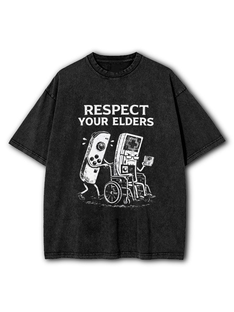 Respect Your Elders Washed T-Shirt