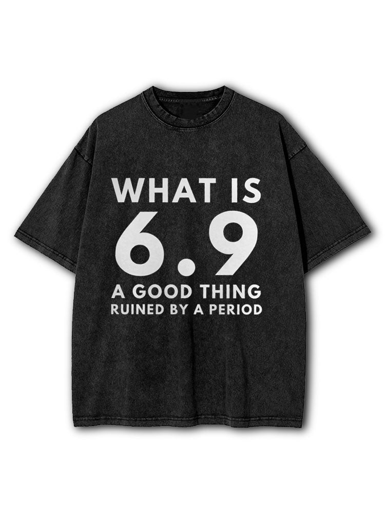 What Is 6.9 Washed T-Shirt
