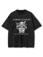 Hit The Dang Ball Washed T-Shirt