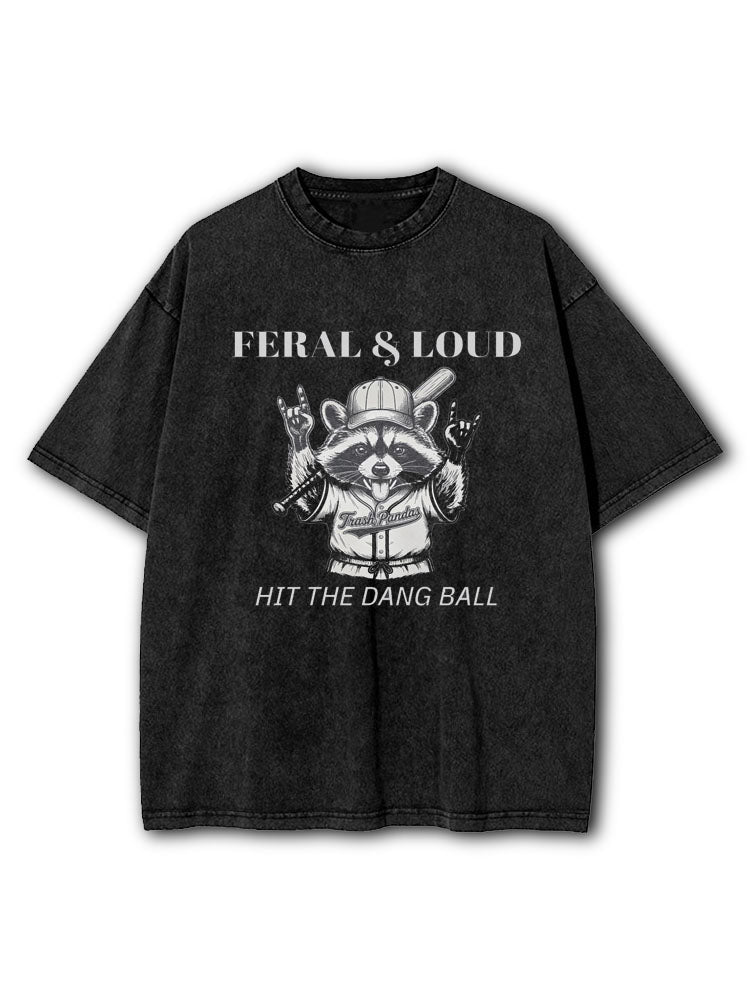 Hit The Dang Ball Washed T-Shirt