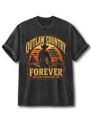 Outlaw Country Forever Washed T-Shirt
