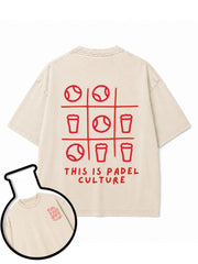 THIS IS PADEL CULTURE Washed T-Shirt