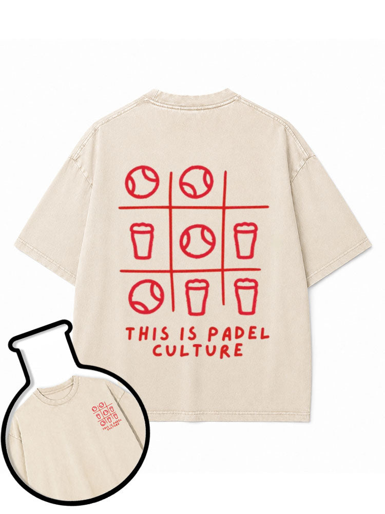 THIS IS PADEL CULTURE Washed T-Shirt