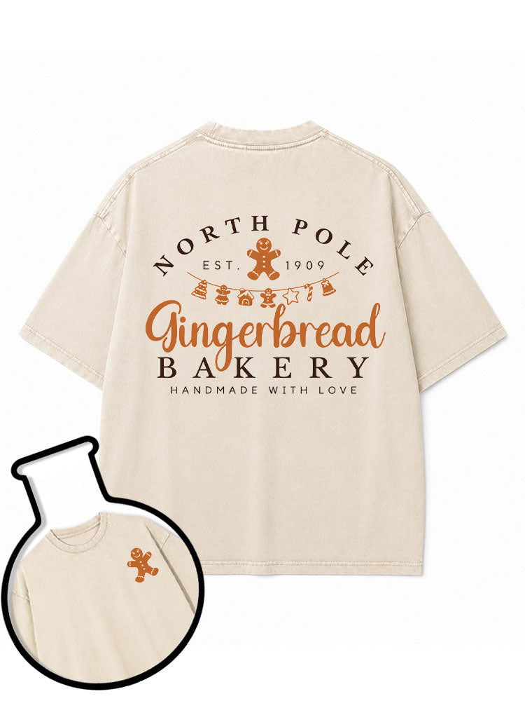 Gingerbread BAKERY Washed T-Shirt