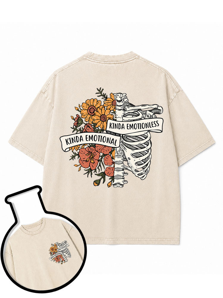 KINDA EMOTIONALKINDA EMOTIONLESS Washed T-Shirt