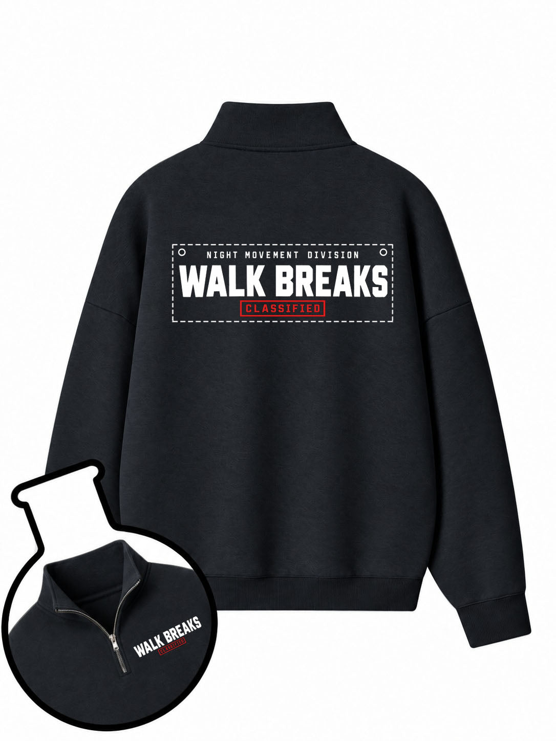 Walk Breaks Half-Zip Fleece Pullover