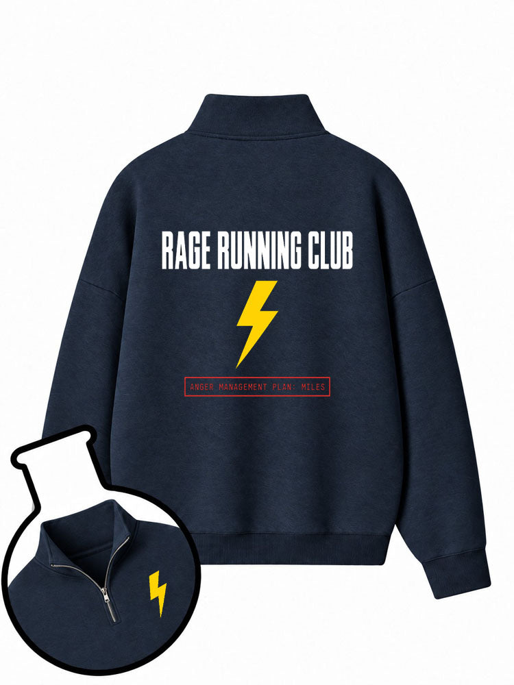 Rage Running Club Half-Zip Fleece Pullover