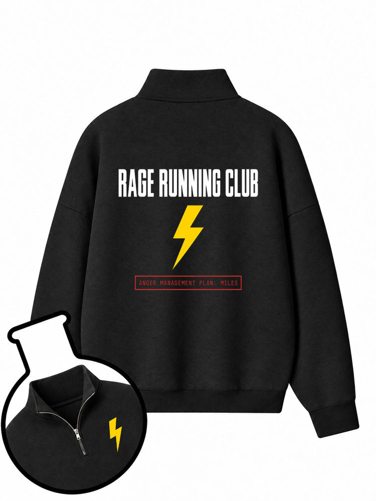 Rage Running Club Half-Zip Fleece Pullover