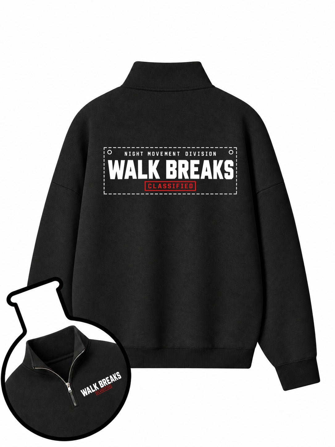Walk Breaks Half-Zip Fleece Pullover