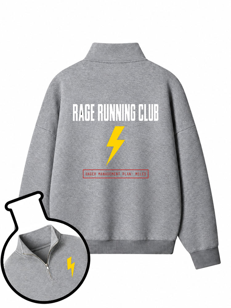 Rage Running Club Half-Zip Fleece Pullover