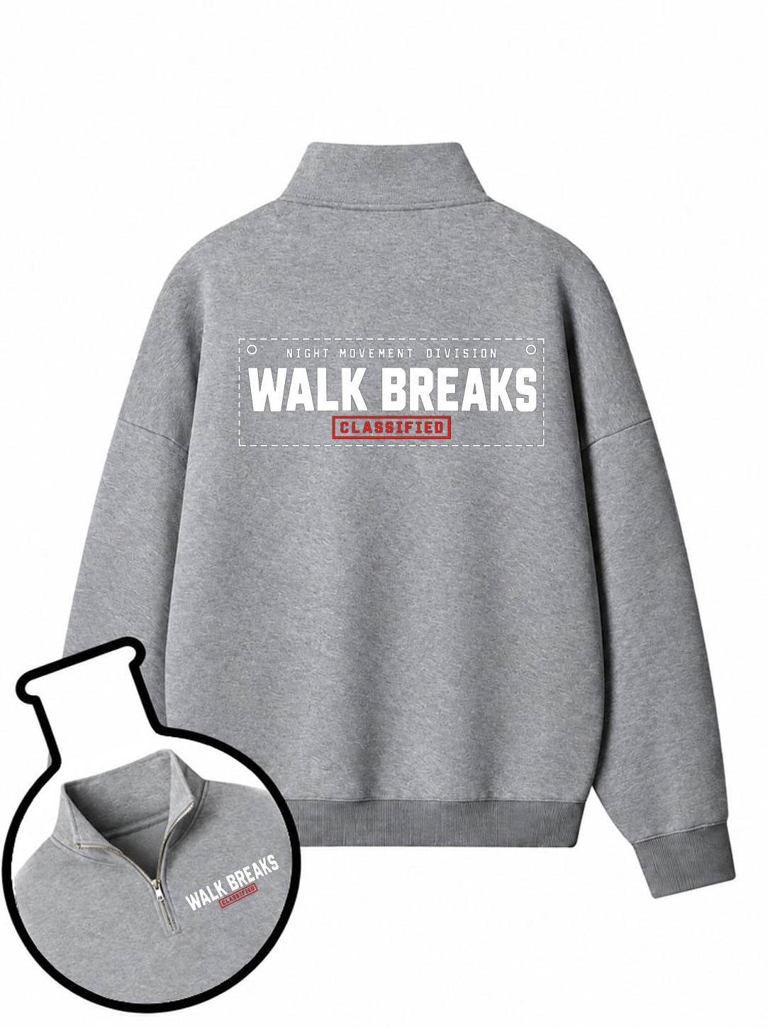 Walk Breaks Half-Zip Fleece Pullover