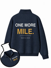 One More Mile Half-Zip Fleece Pullover