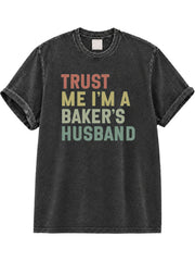 Baker's Husband Washed T-Shirt