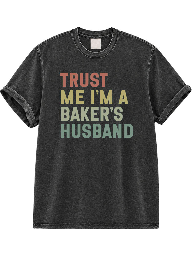 Baker's Husband Washed T-Shirt
