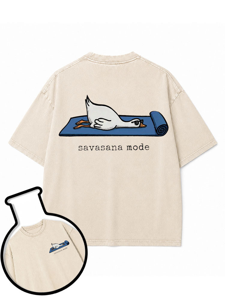 savasana mode Washed T-Shirt