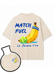 MATCH FUEL Washed T-Shirt