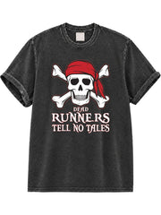 Running Crew Most Likely to Question All Life Choices Washed T-Shirt
