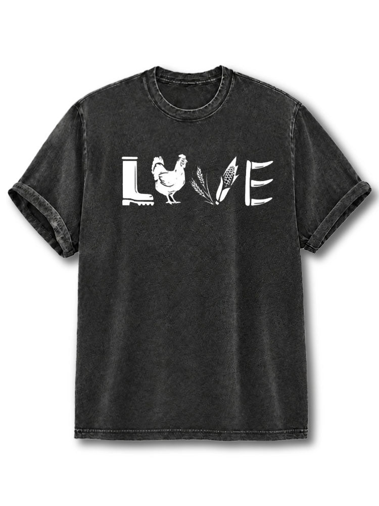 Love Washed T-Shirt