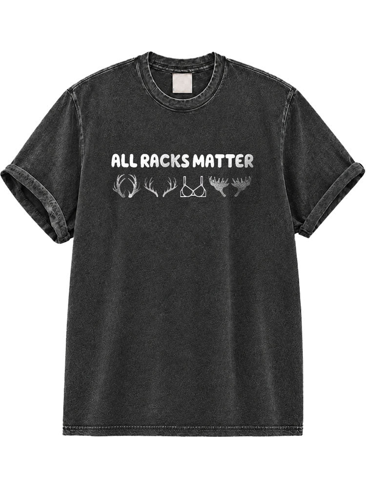 All Racks Matter Washed T-Shirt