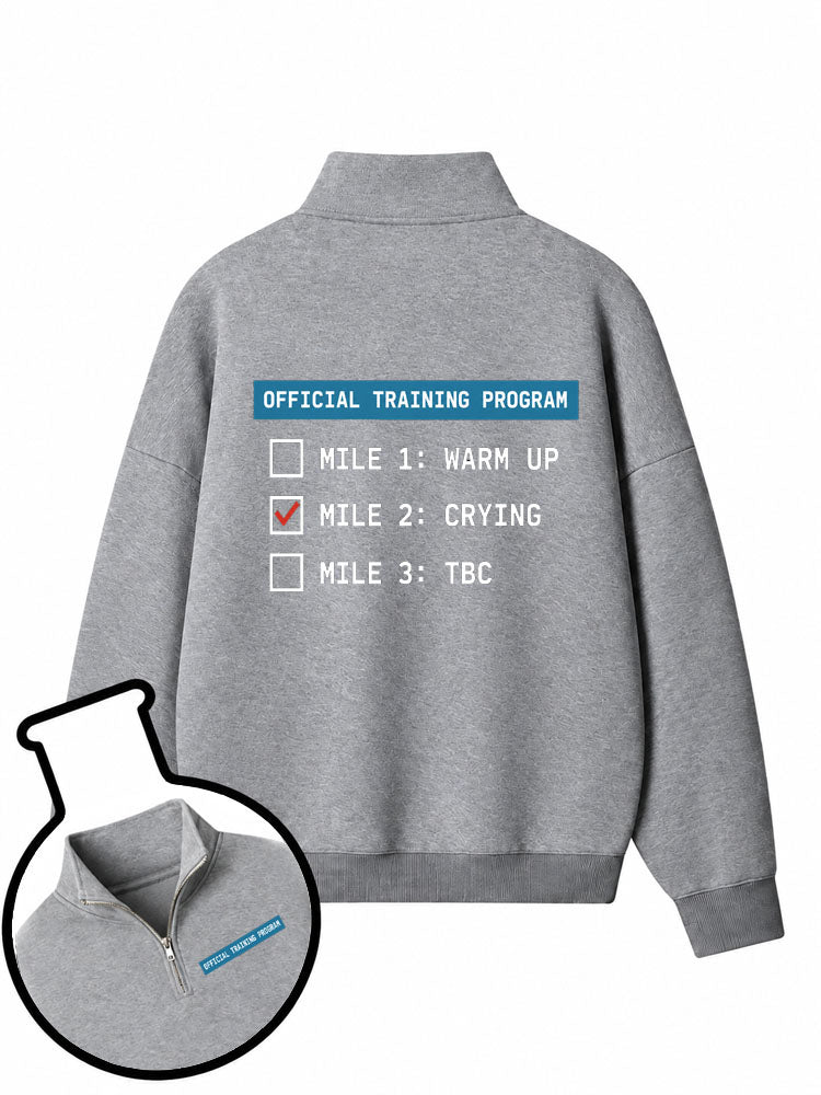 Official Training Program Half-Zip Fleece Pullover