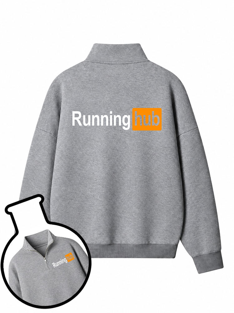 Running Hub Half-Zip Fleece Pullover