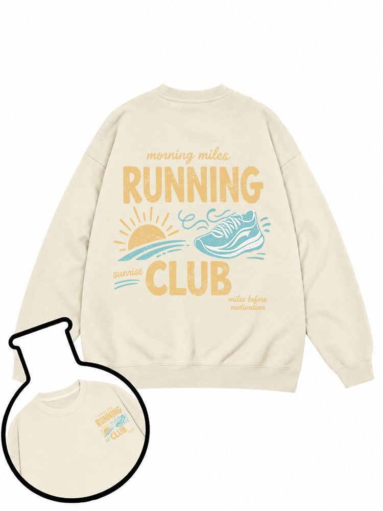 Morning Miles Running Club Sweatshirt
