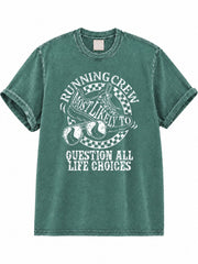 I'm Not Fast I'm Just Hard to Kill Washed T-Shirt