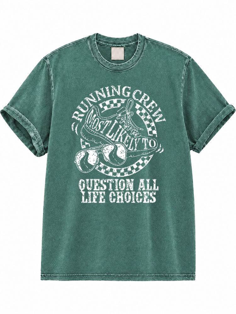 I'm Not Fast I'm Just Hard to Kill Washed T-Shirt
