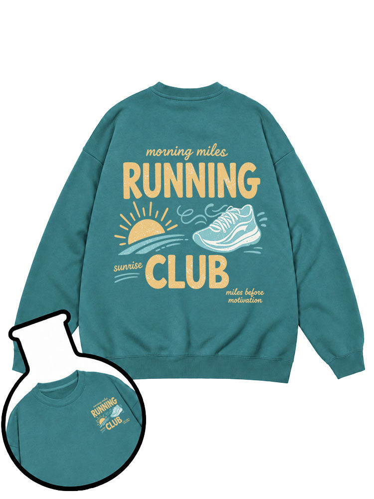 Morning Miles Running Club Sweatshirt