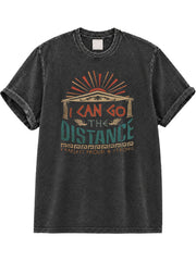 Run Far Live Free Washed T-Shirt