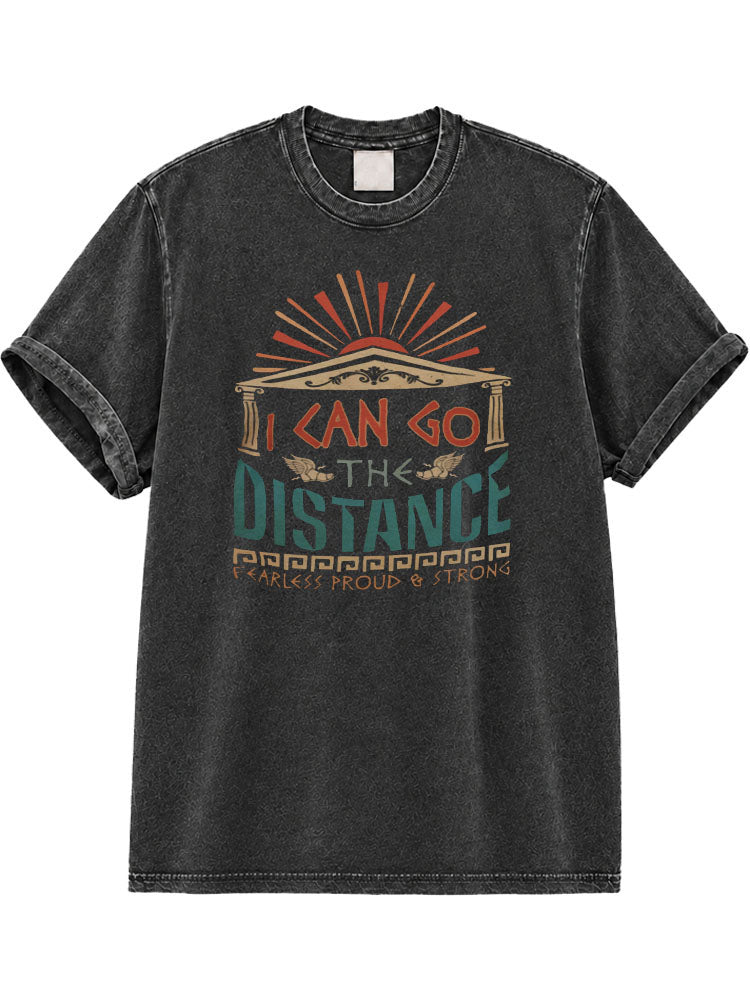 Run Far Live Free Washed T-Shirt