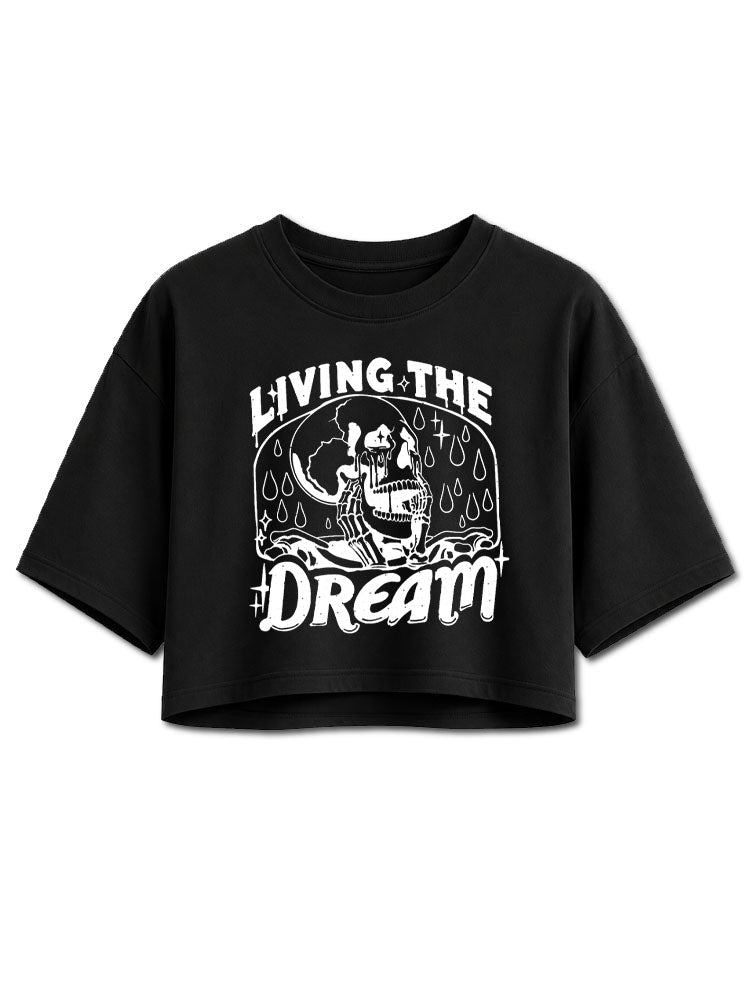LIVING THE DREAM Crop Tops