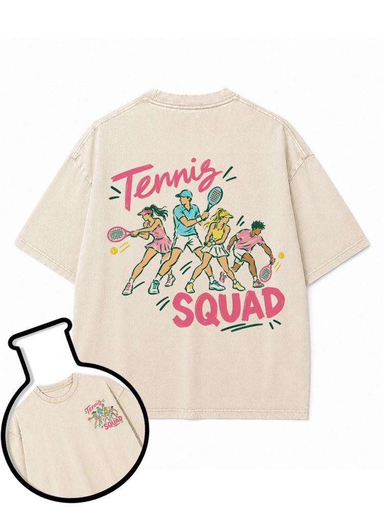 Tennis SQUAD Washed T-Shirt