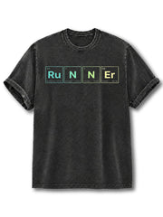 Runner Periodic Table Washed T-Shirt