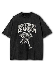 Cross Country Champion Washed T-Shirt