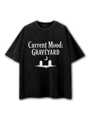 Current Mood Graveyard Washed T-Shirt