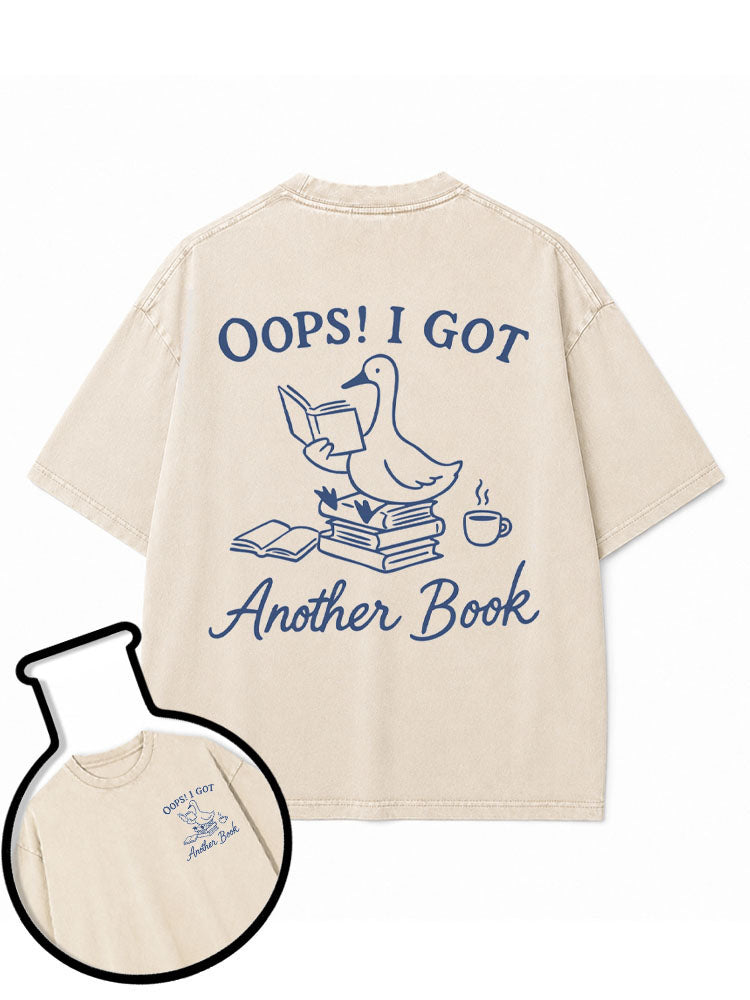GOT ANOTHER BOOK Washed T-Shirt