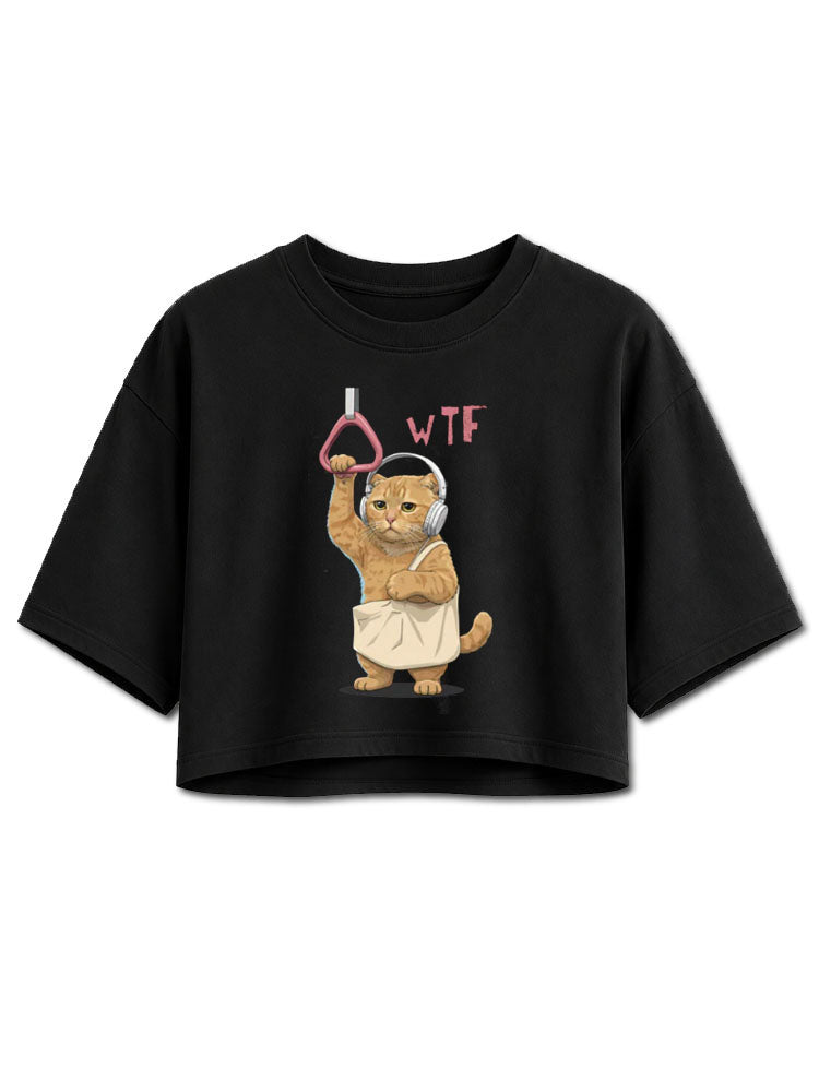 I Don’t Care About Everything Crop Tops