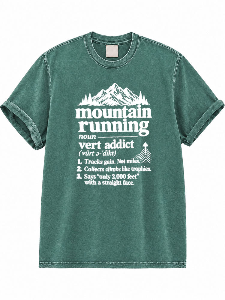 Ultra Running It's Like Regular Running But With More Crying Washed T-Shirt