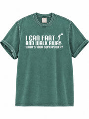 No Skill Just Lucky Washed T-Shirt